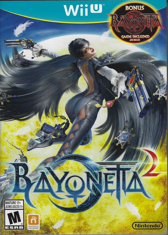 Bayonetta 2 box art for Wii U